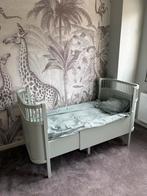 Sebra kili meegroei bed in mist green, Kinderen en Baby's, Kinderkamer | Bedden, Ophalen, Zo goed als nieuw, 140 tot 160 cm, 70 tot 85 cm