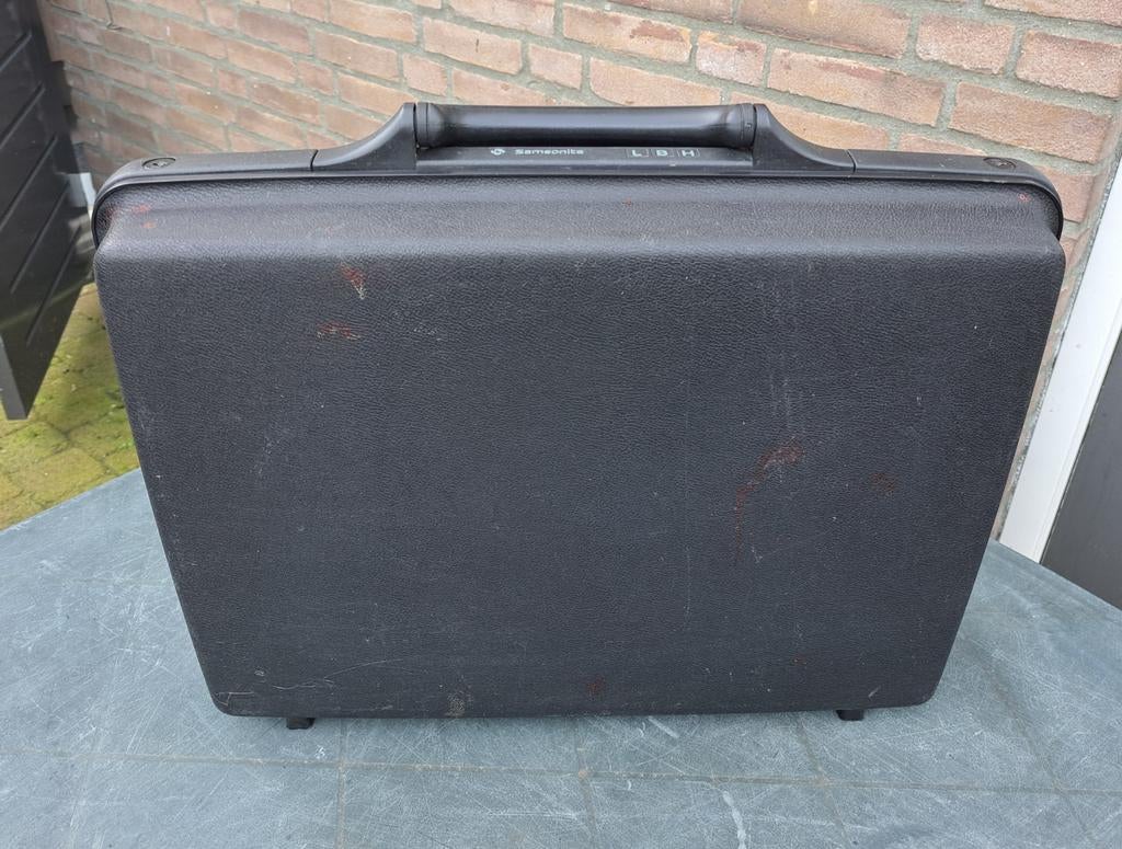 Samsonite attachékoffer - Vintage en Robuust, Ophalen, Gebruikt, Hard kunststof, Slot