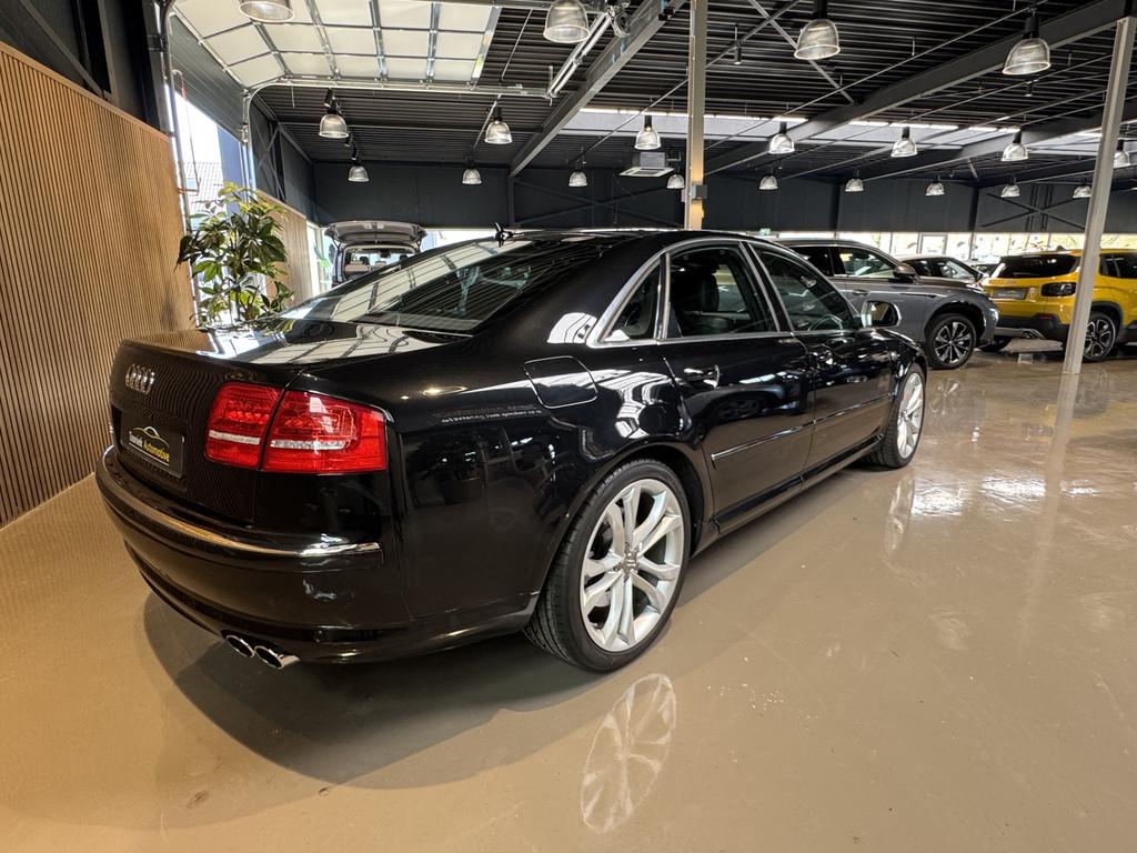 Audi A8 5.2 S8 V10 quattro Pro Line Pano Leder LMV S-Line, Auto's, Automaat, Gebruikt, Zwart, 5204 cc