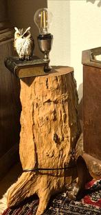 Boomstam lamp, Ophalen