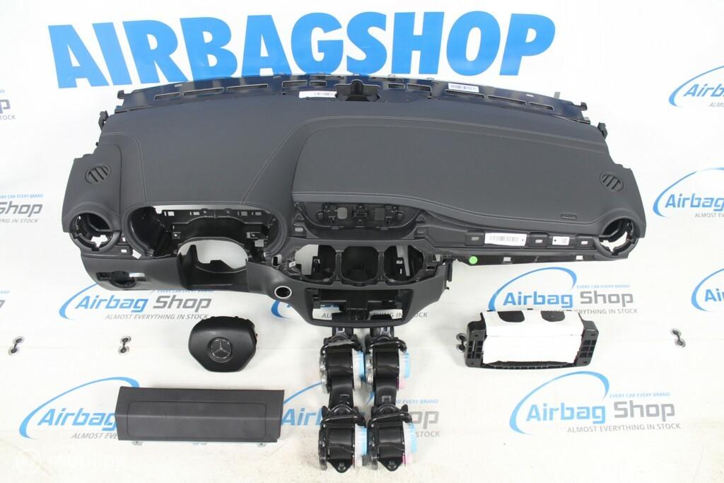 Airbag set - Dashboard grijs stiksel Mercedes B klasse W246, Auto-onderdelen, Gebruikt, Ophalen of Verzenden