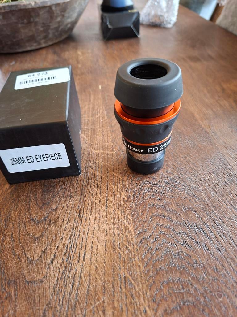 Artesky 25mm ED oculair nog nieuw, Ophalen of Verzenden, Nieuw, Minder dan 80 mm, Onderdelen of Toebehoren
