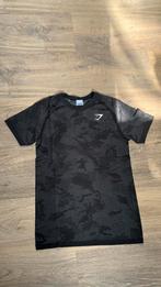 Gymshark Geo Seamless T-shirt, Fitness, Zwart, Nieuw, Ophalen of Verzenden