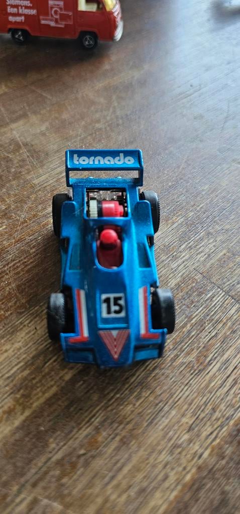 Vintage Darda Blizzard #8 UK Raceauto - Metallic Blauw, Overige merken, Gebruikt, 1:50 of kleiner, Auto