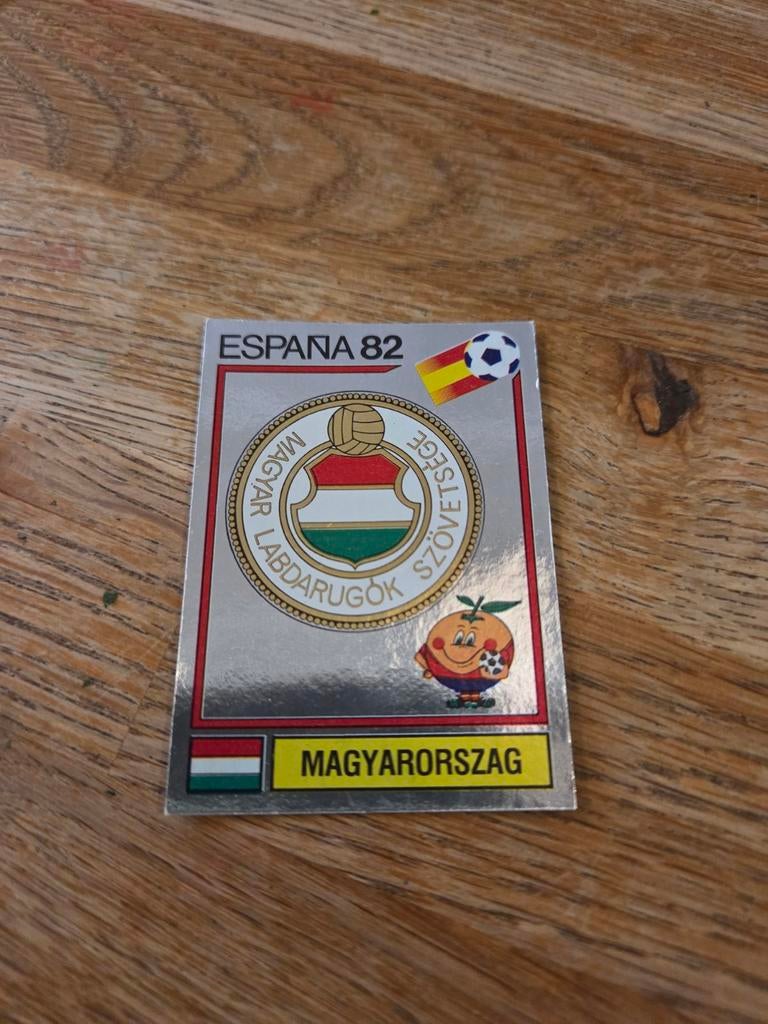 Panini WK 82, Ophalen of Verzenden, Zo goed als nieuw, Buitenlandse clubs, Poster, Plaatje of Sticker