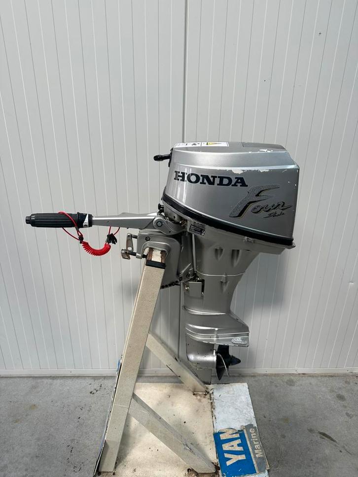 Honda 8 pk 4 takt kortstaart, Watersport en Boten, Buiten- en Binnenboordmotoren, Gebruikt, Benzine, Buitenboordmotor, 5 tot 10 pk