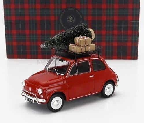 FIAT 500 L 1968 CHRISTMAS EDITION PACK 1:18 NOREV, Hobby en Vrije tijd, Modelauto's | 1:18, 70-72 avenue de Bohlen 69120 Vaulx-en-Velin