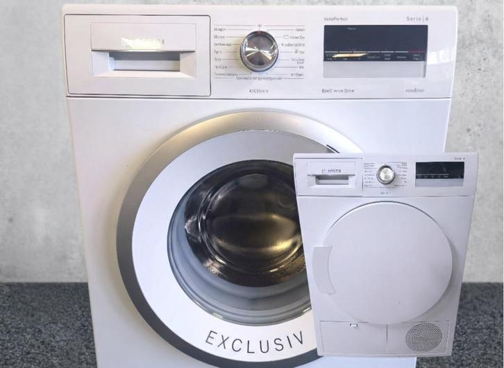 👉 Bosch set Serie 4 8kg A+++ – 12 maanden garantie​, Witgoed en Apparatuur, Wasmachines