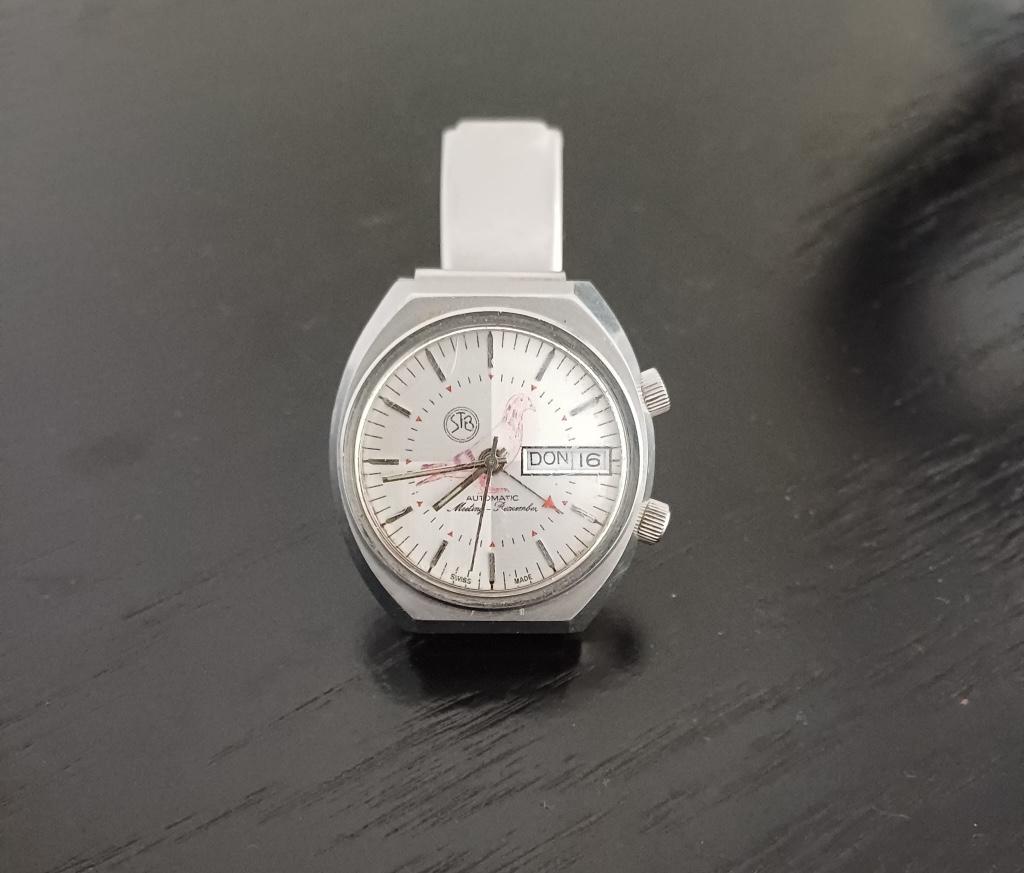 horloge duif, Staal, Staal, Polshorloge, Zo goed als nieuw