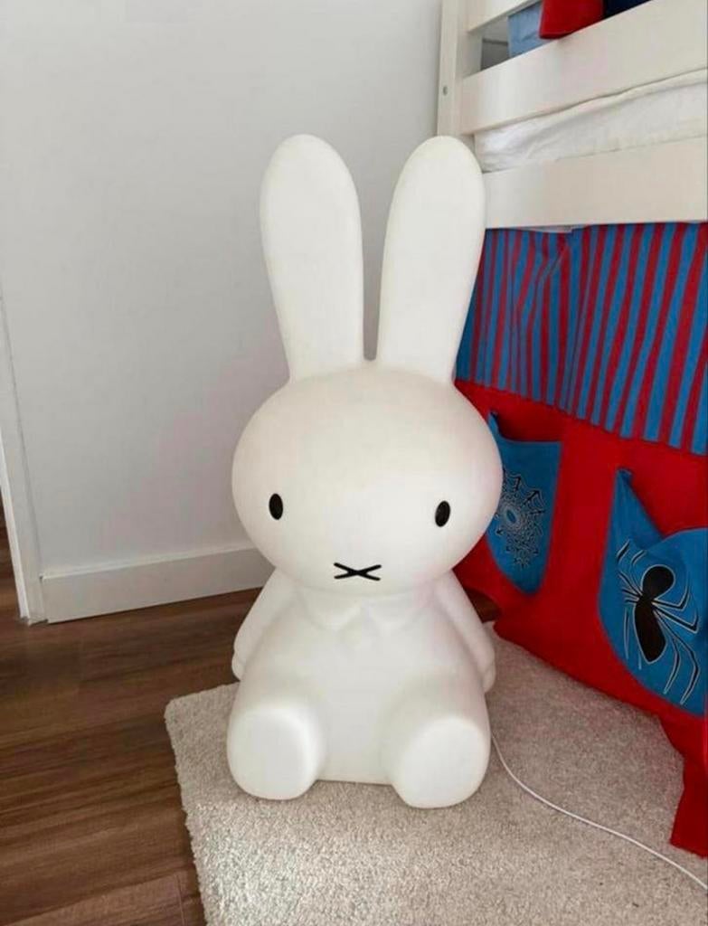 Mr Maria Miffy Lamp XL - Grote Miffy Nachtlamp, Ophalen, Zo goed als nieuw