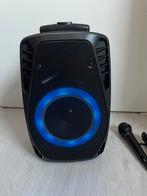 Fenton FT8LED Draagbare Bluetooth Speaker met Microfoon, Ophalen, Nieuw, Complete set