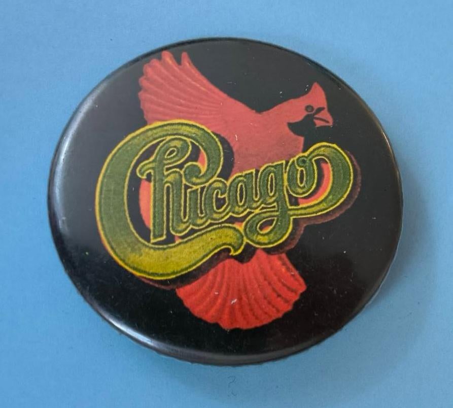 Button Chicago, Ophalen of Verzenden, Zo goed als nieuw, Overige onderwerpen, Button