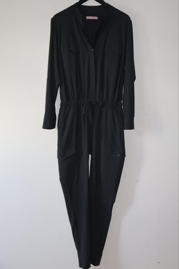 Studio Anneloes donkergrijze travelstof jumpsuit maat 38/M, Kleding | Dames, Jumpsuits, Maat 38/40 (M), Studio Anneloes, NL, Ophalen of Verzenden