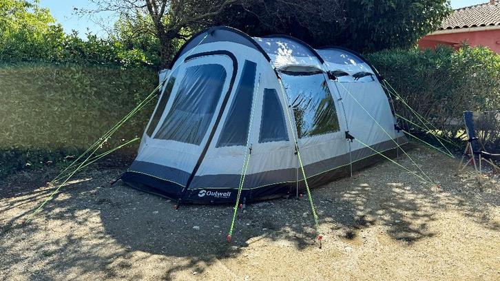 Outwell Nevada SP tent + complete kampeeruitrusting mogelijk, Caravans en Kamperen, Tenten, Zo goed als nieuw, Ophalen