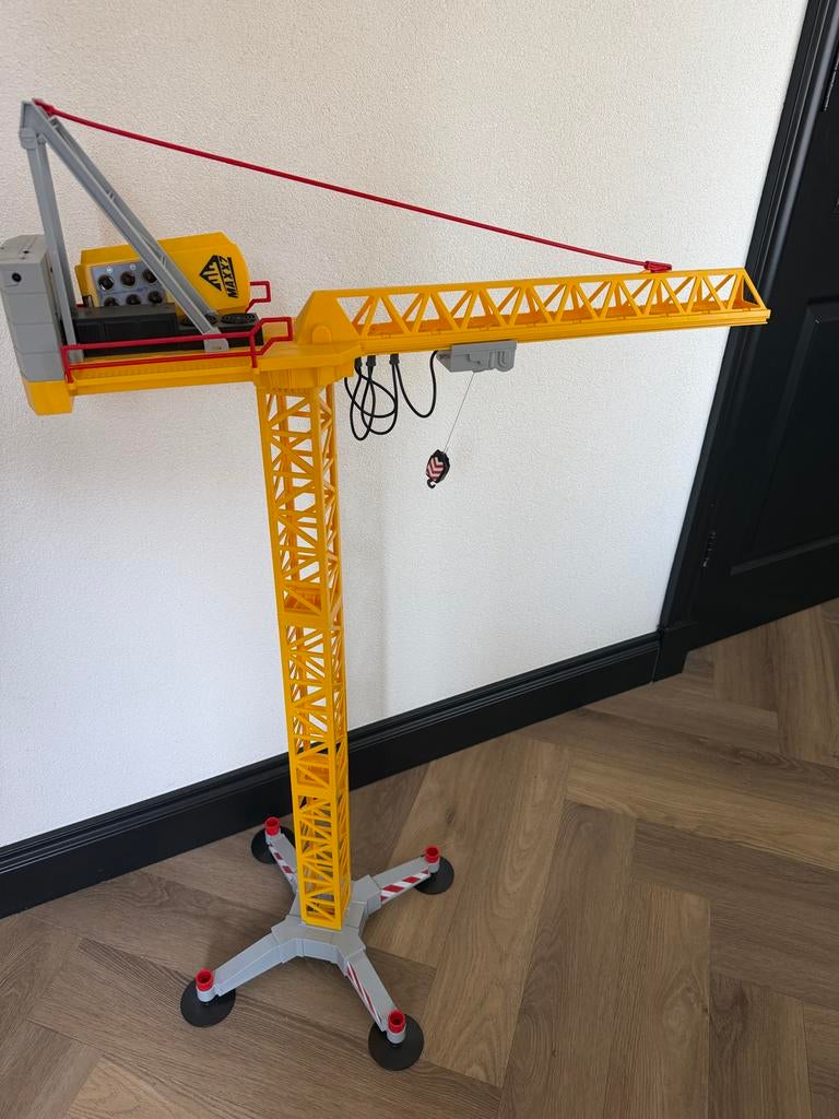 Playmobil Hijskraan - Complete Set, Kinderen en Baby's, Speelgoed | Playmobil, Ophalen, Gebruikt, Complete set