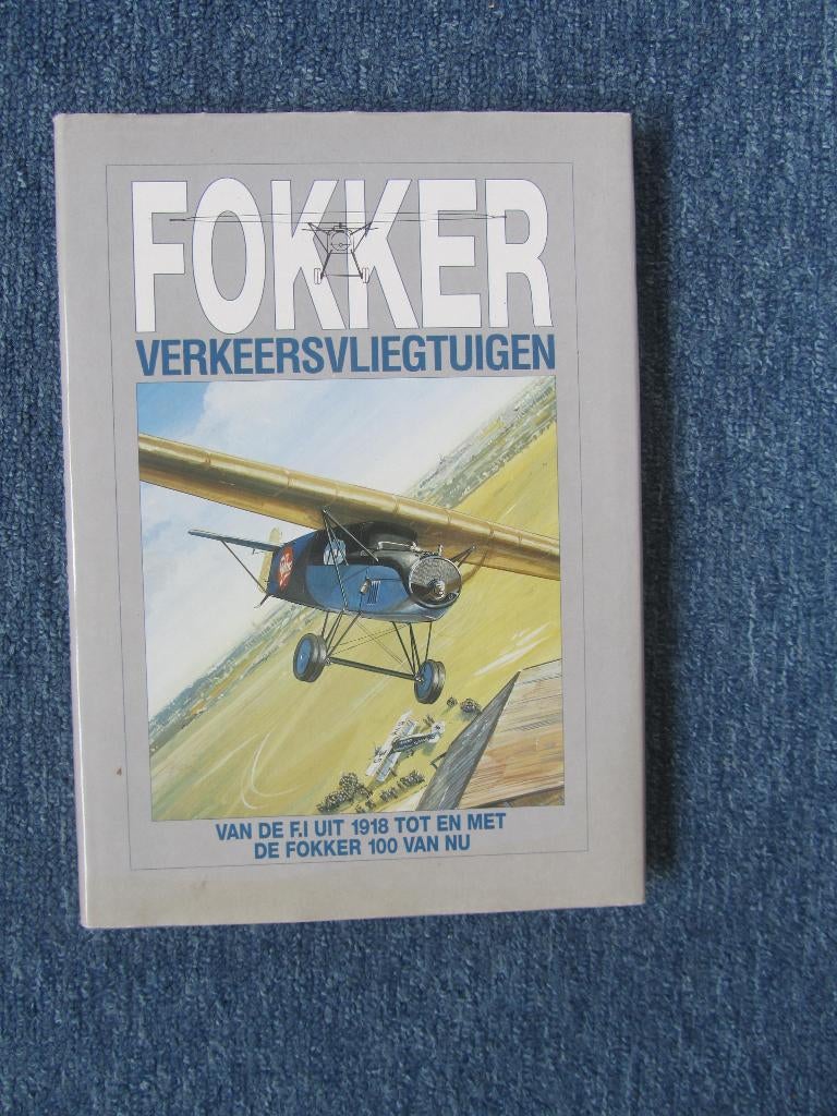 Fokker, boek uit 1989, 70 jarig bestaan, Verzamelen, Ophalen of Verzenden, Zo goed als nieuw, Boek of Tijdschrift