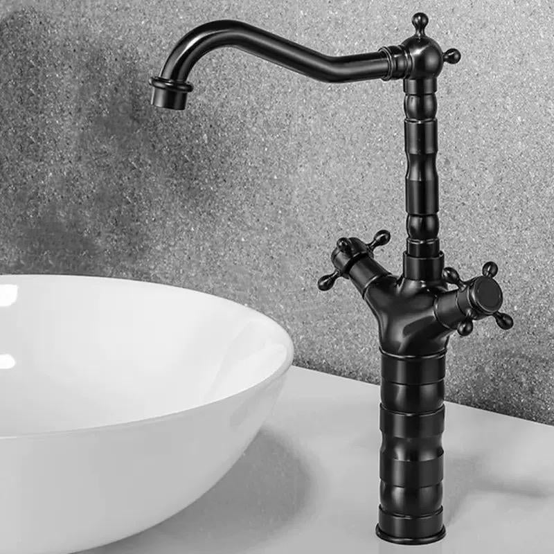 Keukenkraan | Waskom Wastafelkraan Zwart Klassiek Landelijk, Huis en Inrichting, Keuken | Keukenelementen, Nieuw, Minder dan 100 cm