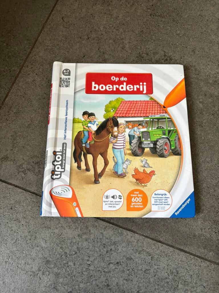 Tiptoi boek, Ophalen of Verzenden, Gebruikt