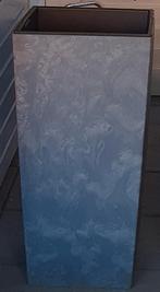 Grote hoge bloempot betonlook prosperplast, Ophalen, Kunststof, Gebruikt, Minder dan 60 cm