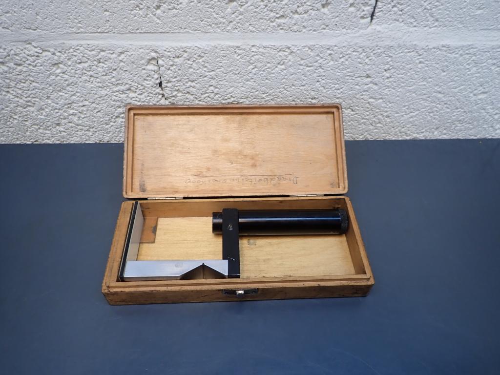 Schroefdraad microscoop / precisie hoekmeter, Niet ingevuld, Gebruikt, Niet ingevuld, Ophalen of Verzenden