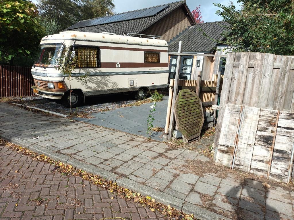 Hymer MB belastingvrij camper benzine !!, Caravans en Kamperen, Campers, Particulier, Hymer