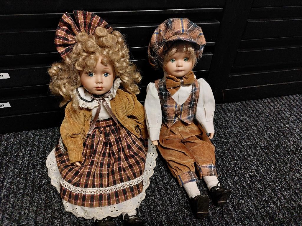 porseleinen verzamel poppen, Ophalen, Gebruikt, Pop