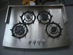 Vierpits gaskookplaat met wokbrander, Ophalen, Inbouw, Gas, 5 kookzones of meer