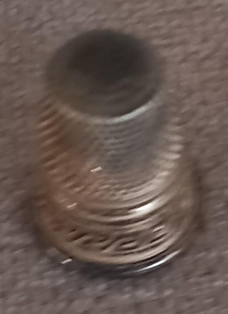 Vingerhoedje Zilver, Ophalen of Verzenden, Zo goed als nieuw, Zilver, Nederland