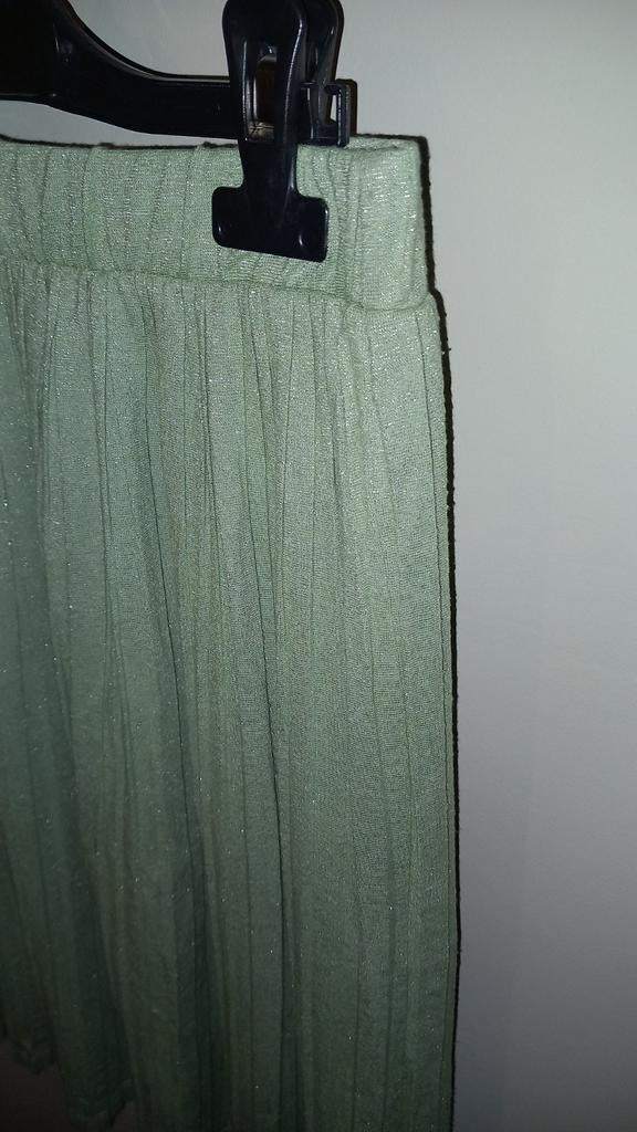 Awesome plissé rok maat 152 mint groen met een glittertje, Kinderen en Baby's, Kinderkleding | Maat 152, Gebruikt, Meisje, Awesome