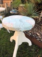 Draaibare zware brocante pianokruk, Ophalen, Zo goed als nieuw, Hout