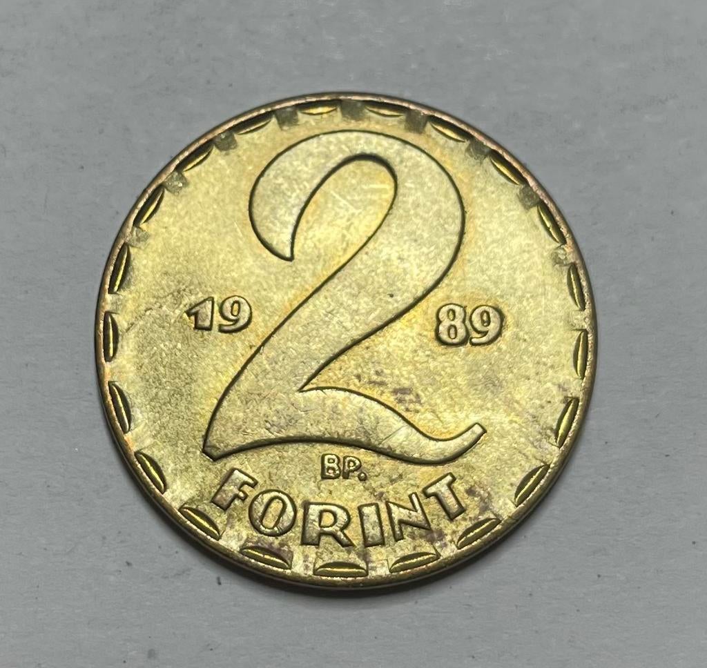 2 forint Hongarije 1989, Postzegels en Munten, Munten | Europa | Niet-Euromunten, Ophalen of Verzenden, Hongarije