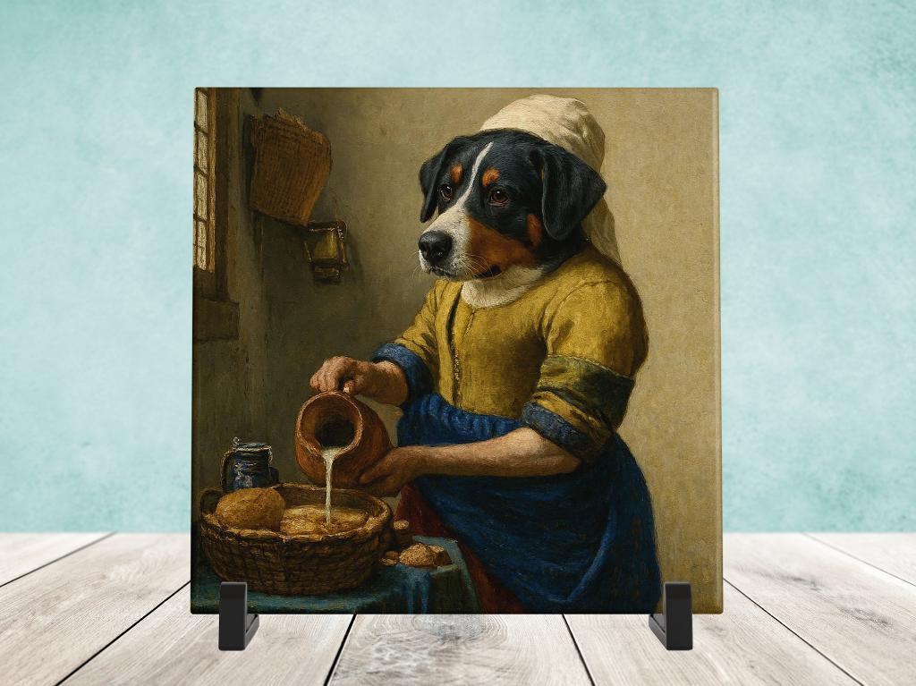 Het Melkmeisje - Appenzeller Sennenhond, Verzenden, Nieuw