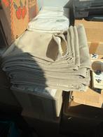 Twee paar beige verduisterende IKEA gordijnen, Ophalen, Zo goed als nieuw, Beige, 200 cm of meer