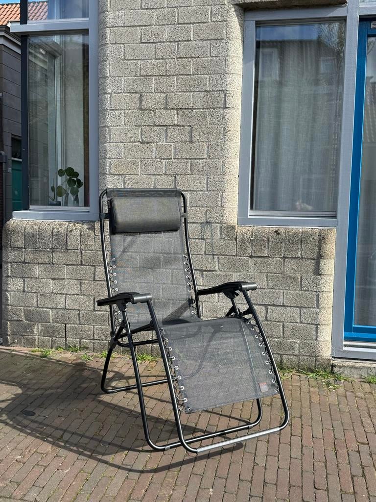 Lafuma luxe stoel, Ophalen, Gebruikt, Textileen, Inklapbaar