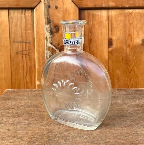 Waterfles fles Ricard pastis Frankrijk origineel 18 cm hoog, Ophalen of Verzenden