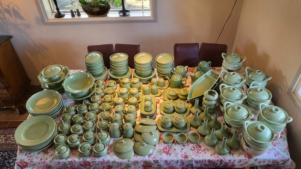 Uitgebreid Japans/Thais servies -  Prachtige staat, Antiek en Kunst, Antiek | Servies compleet, Ophalen