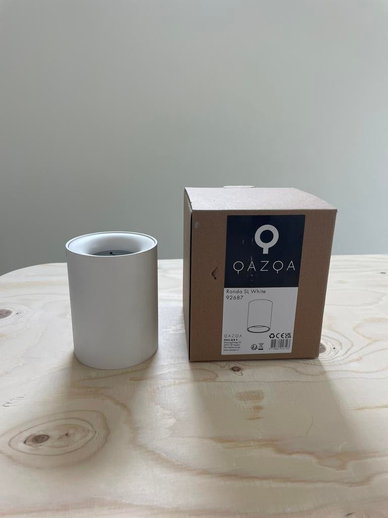 4 QAZQA Ronda SL White spots, Ophalen of Verzenden, Zo goed als nieuw, Overige materialen