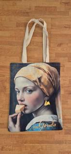 Superleuke tas uit Gouda! "Kaasmeisje van Vermeer", Ophalen of Verzenden, 30 cm of meer, Minder dan 35 cm