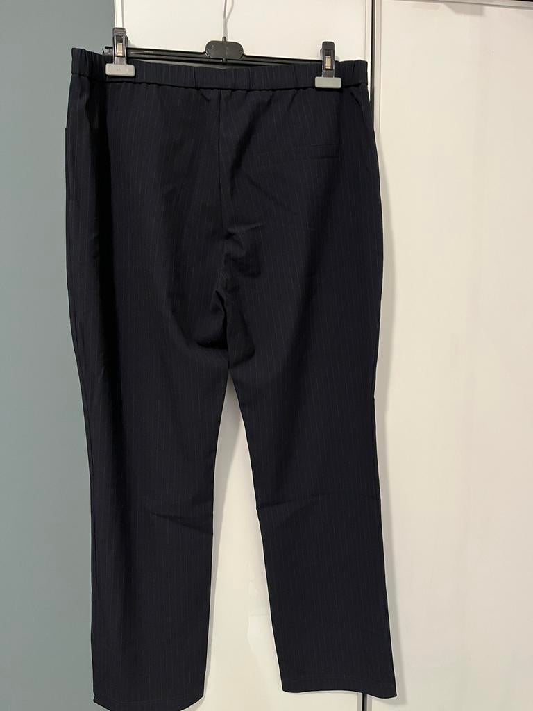 Bijna nieuw Plein Publique broek maat 44 blauw/witte streep, Kleding | Dames, Blauw, Maat 42/44 (L), Ophalen of Verzenden, Zo goed als nieuw