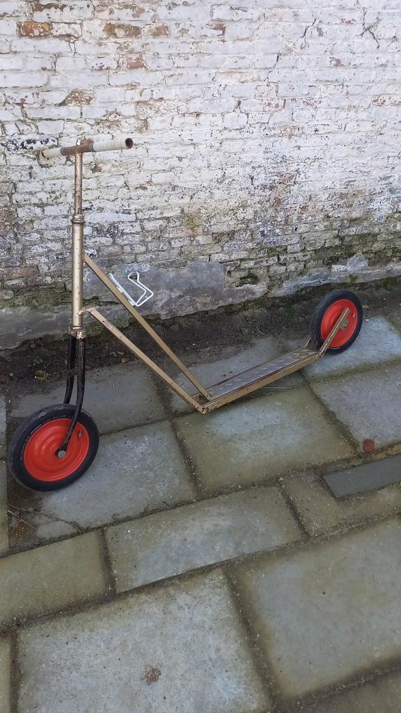 Basic Elfstedentocht step, Fietsen en Brommers, Steps, Gebruikt, Gewone step, Ophalen of Verzenden