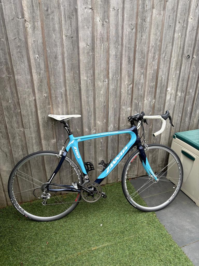 Zannata Z80 Carbon Racefiets - Jean Marie Pfaff Editie, Fietsen en Brommers, Fietsen | Racefietsen, 28 inch, Gebruikt, Carbon