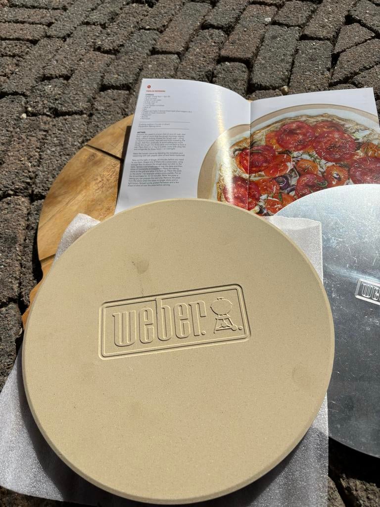 Weber barbecue pizzasteen (nog nooit gebruikt), Ophalen, Nieuw