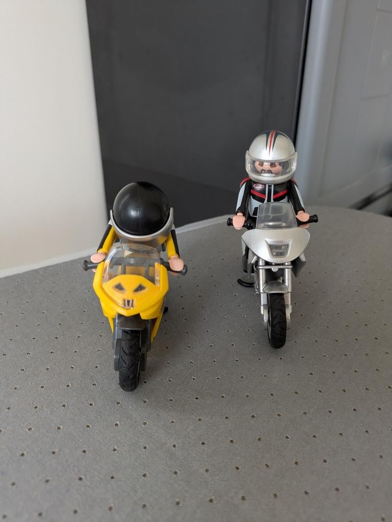 Playmobil motoren, Kinderen en Baby's, Speelgoed | Playmobil, Ophalen of Verzenden, Zo goed als nieuw