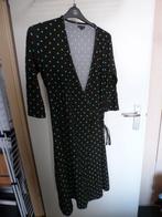 zomer KING LOUIE polka dot bruin azuur blauw 42 -GRATIS zend, Kleding | Dames, Bruin, Verzenden, Maat 42/44 (L), Nieuw