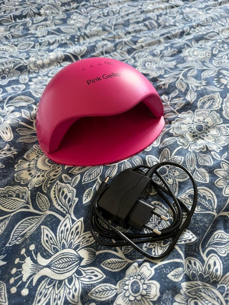 Pink gellac pakket, Sieraden, Tassen en Uiterlijk, Ophalen, Gebruikt, Overige kleuren, Handen en Nagels