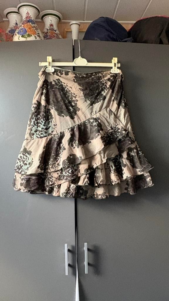 Rok SVLER maat 44 (bijpassend vest te koop), Ophalen of Verzenden, Zo goed als nieuw, Maat 42/44 (L), Onder de knie