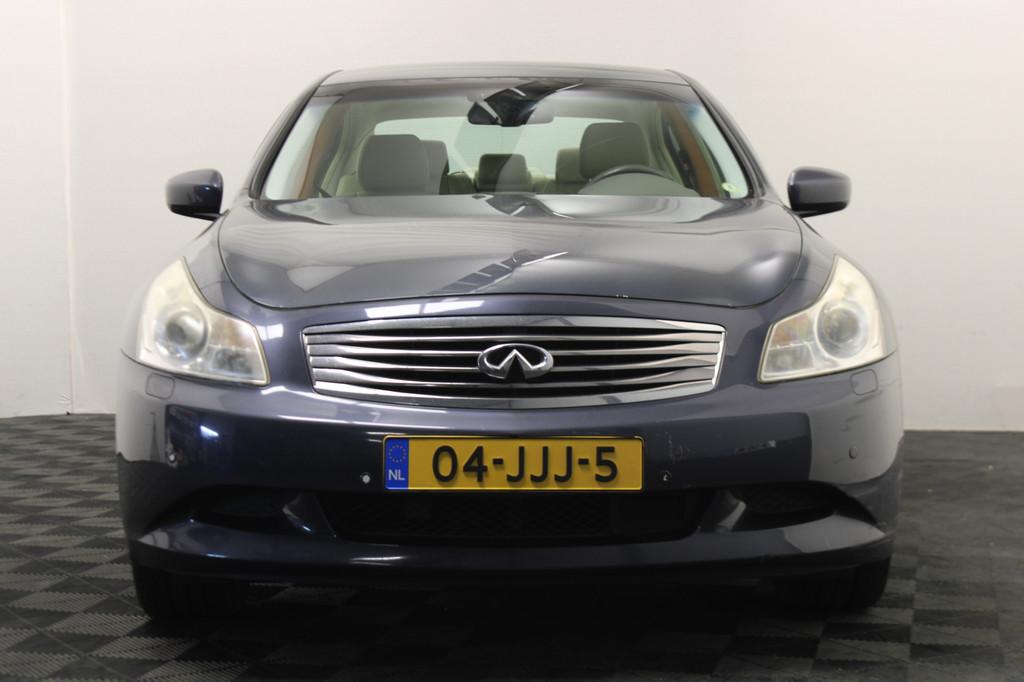 Infiniti G 37 AWD |Camera|Navi|Stoelverw.| (bj 2009), Auto's, Infiniti, Automaat, 3696 cc, Gebruikt, Beige