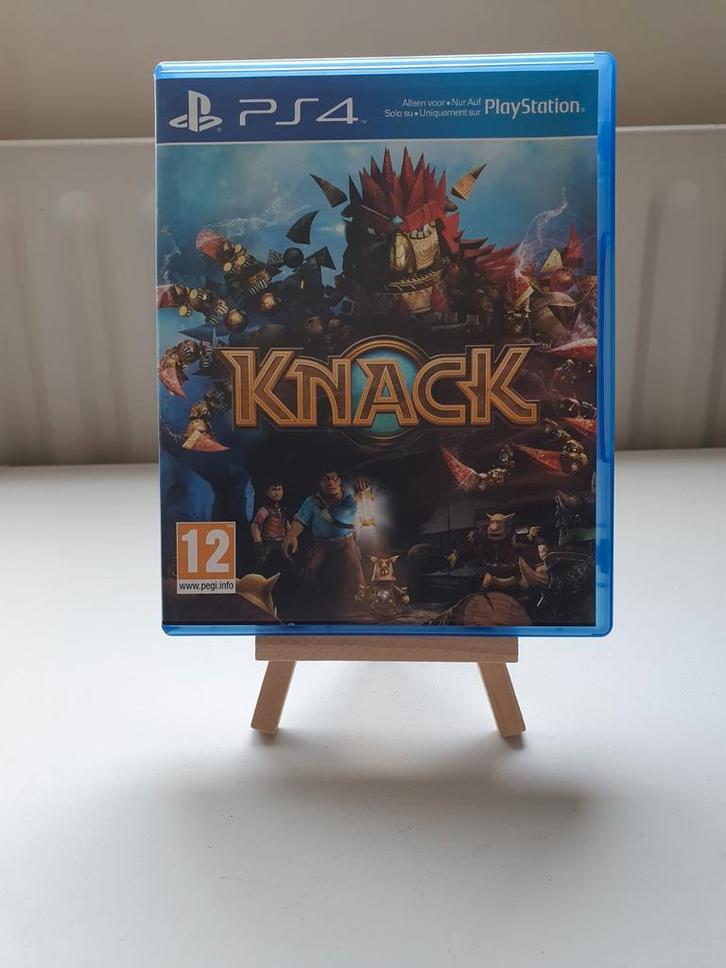 Knack PS4 game, Spelcomputers en Games, Games | Sony PlayStation 4, Gebruikt, Avontuur en Actie, 1 speler, Vanaf 3 jaar, Eén computer