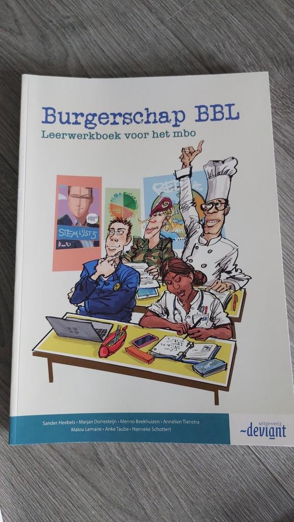 Burgerschap BBL, Ophalen of Verzenden, Zo goed als nieuw, Overige niveaus, Maatschappijleer