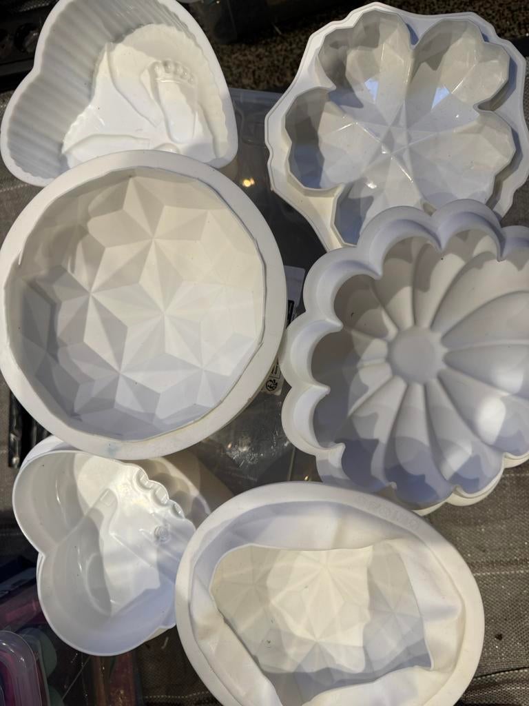 Silicone mallen, Ophalen of Verzenden, Taarten of Cupcakes, Versiering
